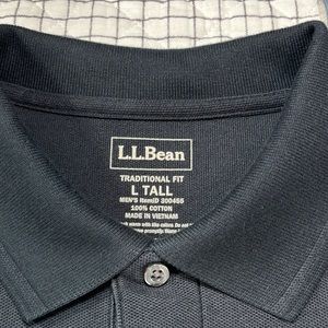 L.L. Bean - Black Polo LT